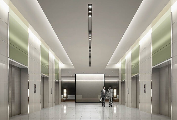 办公大楼电梯厅灯具