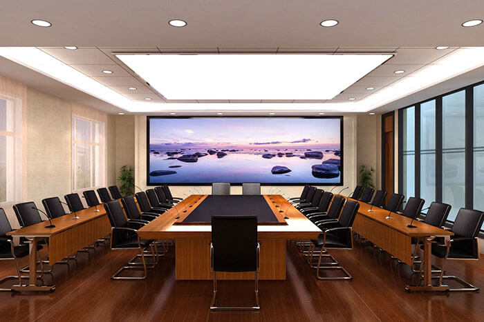 大型会议室工程灯定制